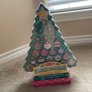 New Melissa & Doug Christmas Tree Countdown
